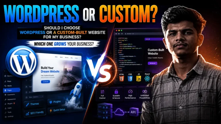 WordPress or a Custom-Built Website