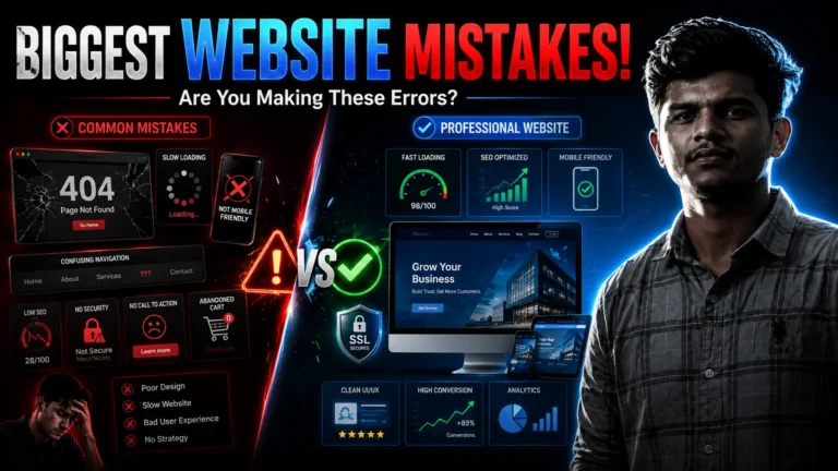 What Are the Biggest Mistakes Businesses Make When Creating a Website?