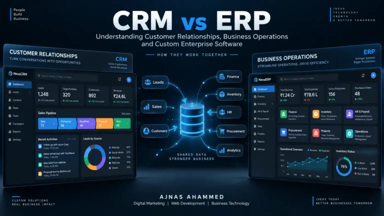 CRM vs ERP